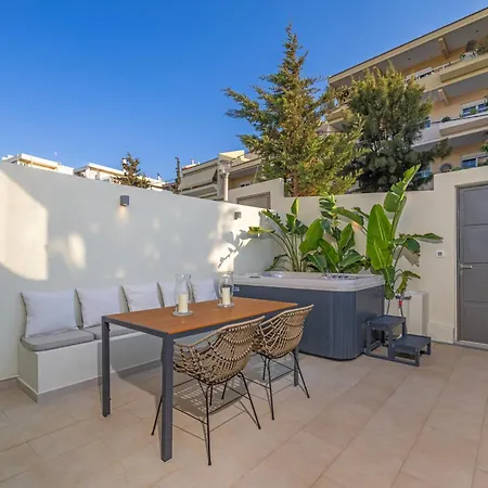 Lägenhet Earthy Haven-minimalist Luxury & Hot Tub *